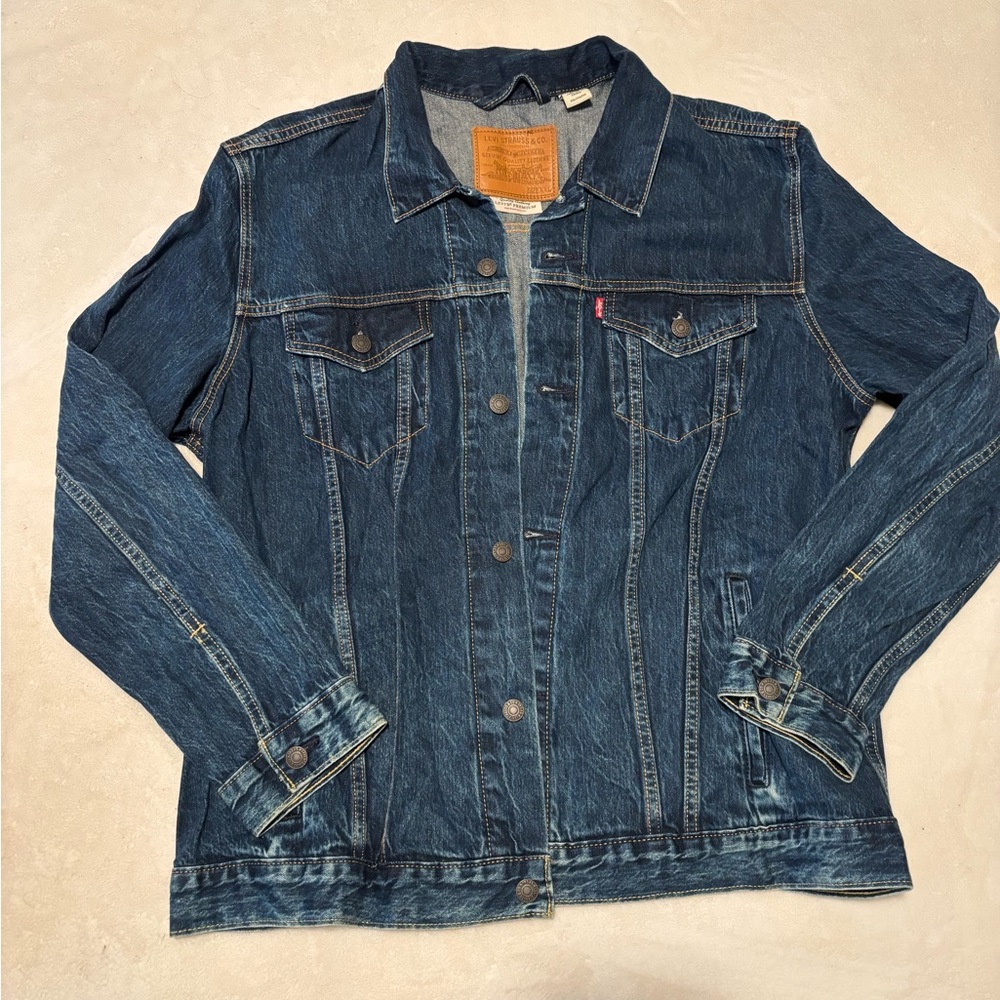 Men’s Levi trucker jacket blue XXL